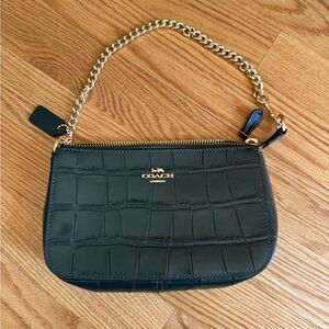 Coach Nolita 19 - Dark Green Crocodile Embossed Leather 🐊